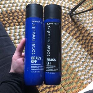 Matrix Brass Off Shampoo & Conditioner Set
